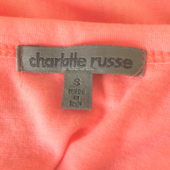 Charlotte Russe Orange Camisole - Picture 4 of 5